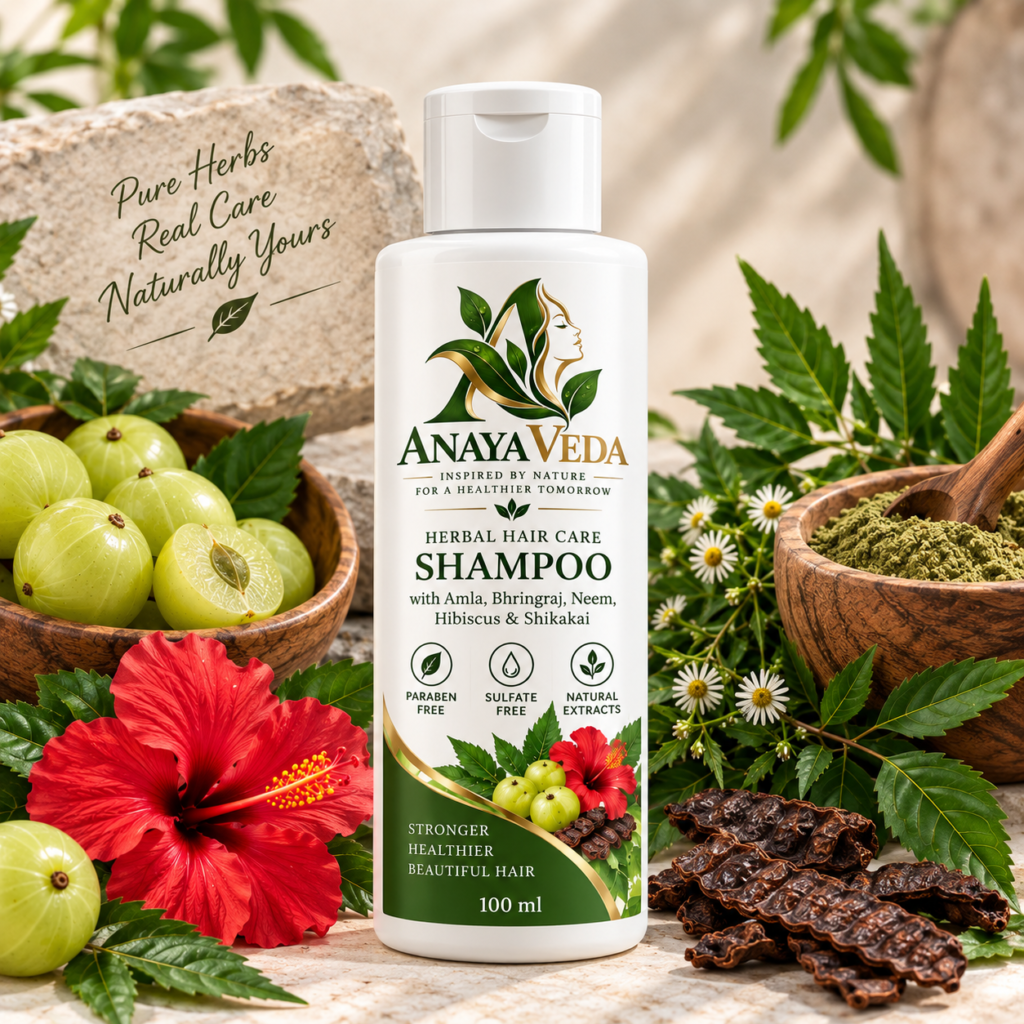 AnayaVeda Herbal Shampoo